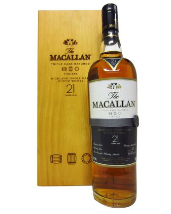 Macallan 21 jaar oud Fine Oak