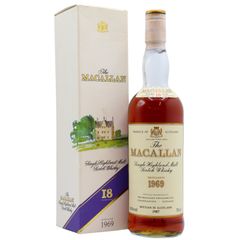 Macallan 1987 Release Sherry Oak 1969 18 Year Old