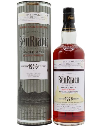 Benriach 1976 35 jaar oud Cask #6967