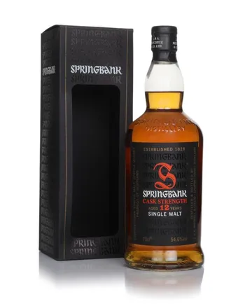 Springbank 12 jaar oud Cask Strength
