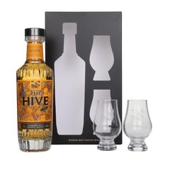 The Hive (Wemyss Malts) Gift Set with 2x Glencairn Glasses