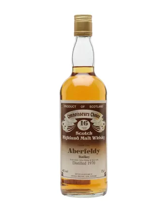 Aberfeldy 1970 16 jaar oud Brown Label Gordon & Macphail