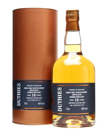 Ardbeg 16 jaar oud Duthies