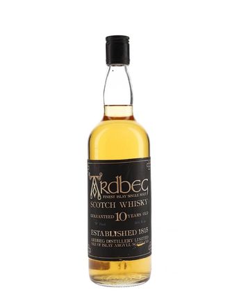 Ardbeg 10 jaar oud Bottled 1960s