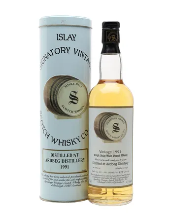 Ardbeg 1991 8 jaar oud Casks# 617 620 Signatory