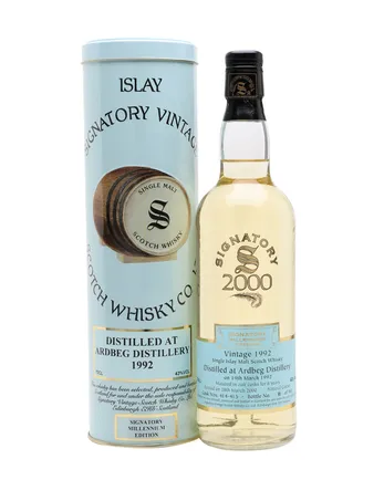Ardbeg 1992 8 jaar oud Signatory Millennium #414 415