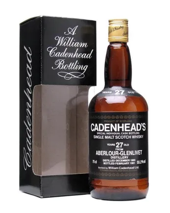 Aberlour 1963 27 jaar oud Cadenhead's