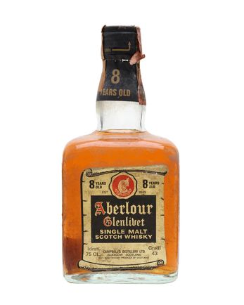 Aberlour Glenlivet 8 jaar oud 75cl