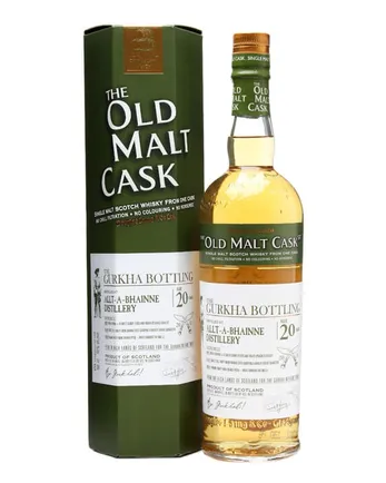 Allt A Bhainne 20 jaar oud Gurkha Bottling Old Malt Cask Douglas Laing