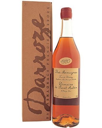 Domaine de Saint Aubin au Houga 1980 Armagnac Darroze