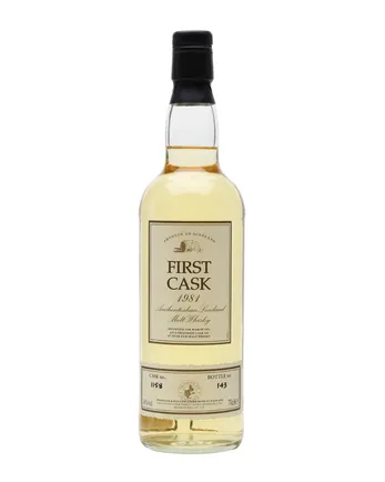Auchentoshan 1981 15 jaar oud First Cask