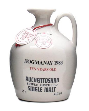 Auchentoshan 10 jaar oud Radio Clyde Hogmanay 1983