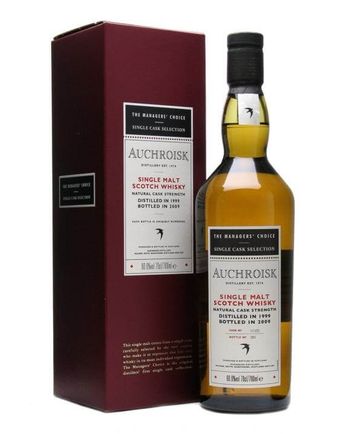 Auchroisk 1999 9 jaar oud Managers' Choice Sherry Cask