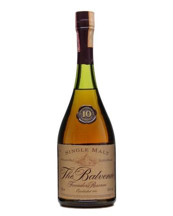 Balvenie 10 jaar oud Bottled 1980's