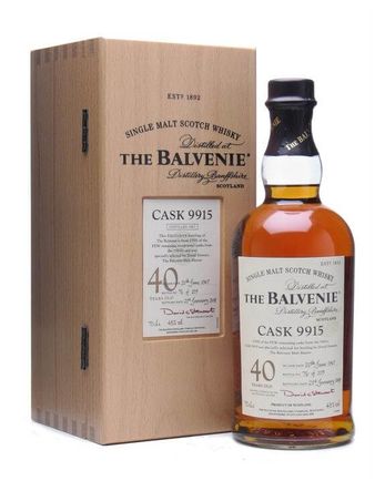 Balvenie 1967 40 jaar oud Cask 9915