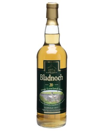 Bladnoch 20 jaar oud Distillery Label