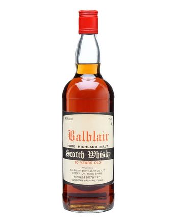 Balblair 10 jaar oud Sherry Cask Bottled 1980s Gordon & Macphail