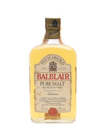 Balblair Bottled 1960s