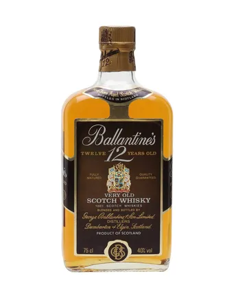 Ballantine's 12 jaar oud Bottled 1980s