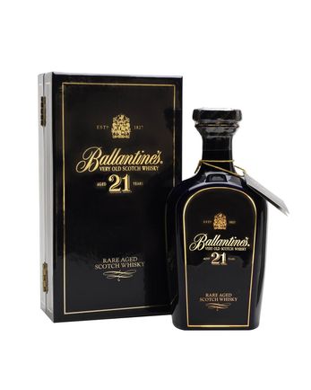 Ballantine's 21 jaar oud Blue Ceramic Half Litre
