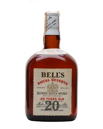 Bell's Royal Reserve 20 jaar oud Bottled 1960s
