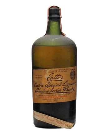 Catto's 12 jaar oud Bottled 1930's