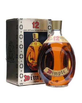 Dimple 12 jaar oud Bottled 1980s boxed