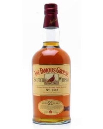 Famous Grouse 21 jaar oud Bottled 1980s