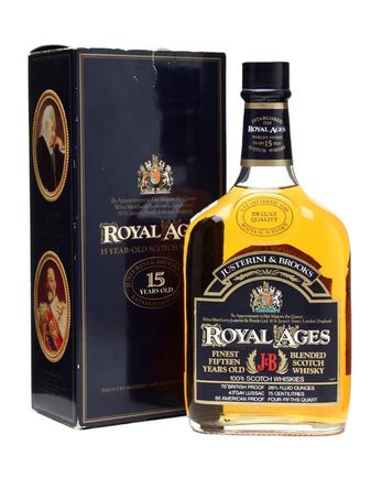 J & B Royal Ages 15 jaar oud Bottled 1970s