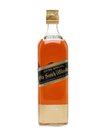 Johnnie Walker Black Label 12 jaar oud Bottled 1970s