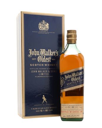 Johnnie Walker Oldest 15 60 jaar oud Unboxed