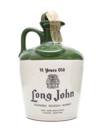 Long John Ceramic 12 jaar oud Bottled 1970's