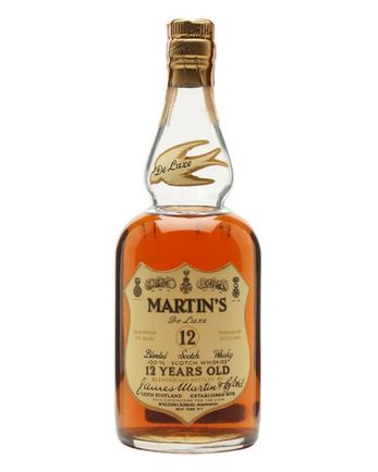 Martin's De Luxe 12 jaar oud Bottled 1970's