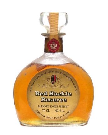Red Hackle Reserve 12 jaar oud Decanter