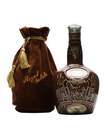 Royal Salute 21 jaar oud Brown Spode Decanter