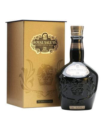 Royal Salute 21 jaar oud Green Wade Decanter