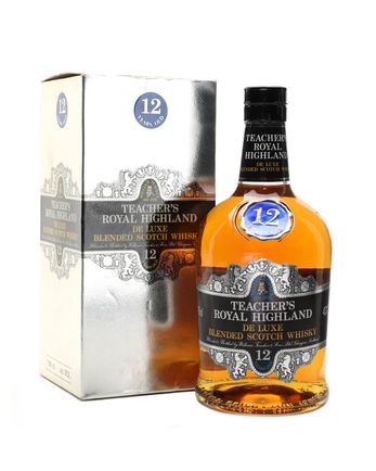 Teacher's Royal Highland 12 jaar oud Bottled 1980s