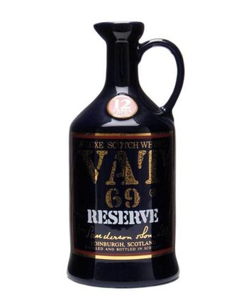 VAT 69 Reserve 12 jaar oud Bottled 1980s