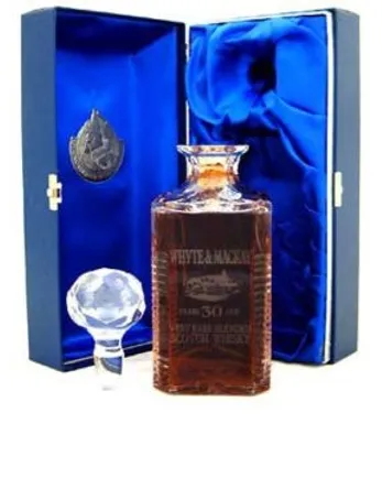 Whyte & Mackay 30 jaar oud Crystal Decanter