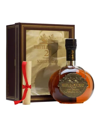 Whyte & Mackay 21 jaar oud Gold Medallion 1980's