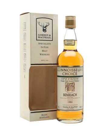 Benriach 1981 Connoisseurs Choice Gordon & Macphail