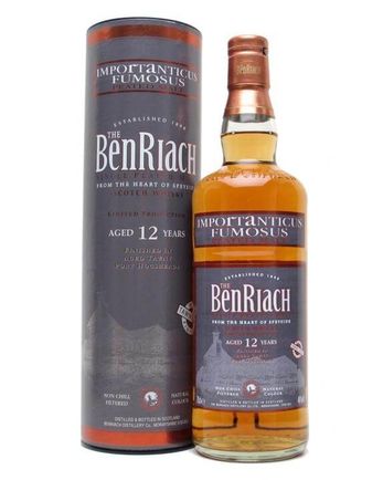 Benriach 12 jaar oud Importanticus Fumosus Peated Port Finish
