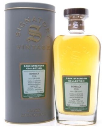 Benriach 1976 29 jaar oud Sherry Cask Signatory