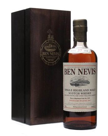 Ben Nevis 1967 37 jaar oud Sherry Hogshead #2219
