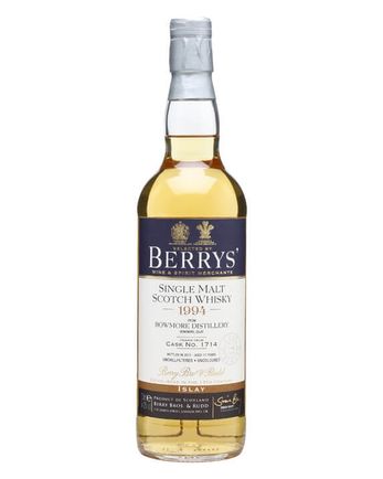 Bowmore 1994 17 jaar oud Cask #1714 Berry Bros & Rudd
