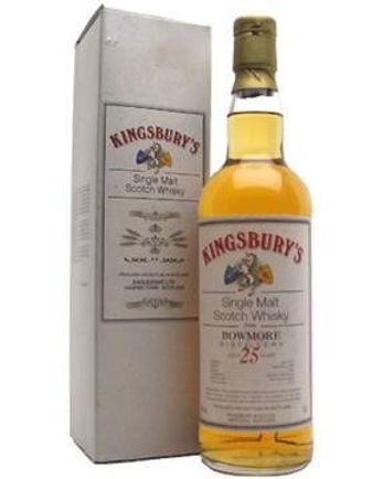 Bowmore 1973 25 jaar oud Kingsbury's Independent Bottling