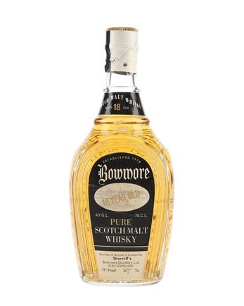 Bowmore 18 jaar oud Bottled 1950's