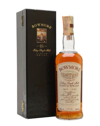 Bowmore 1974 21 jaar oud Bottled 1990s