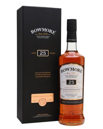 Bowmore 25 jaar oud