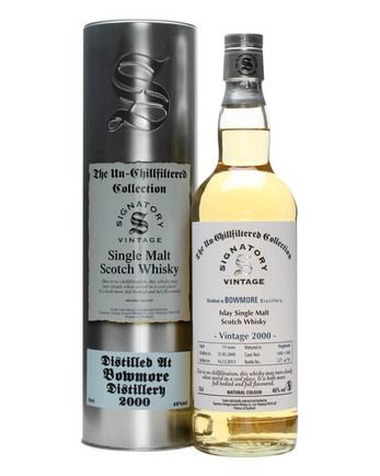 Bowmore 2000 13 jaar oud Cask #1441+2 Signatory Un-Chillfiltered Collection
